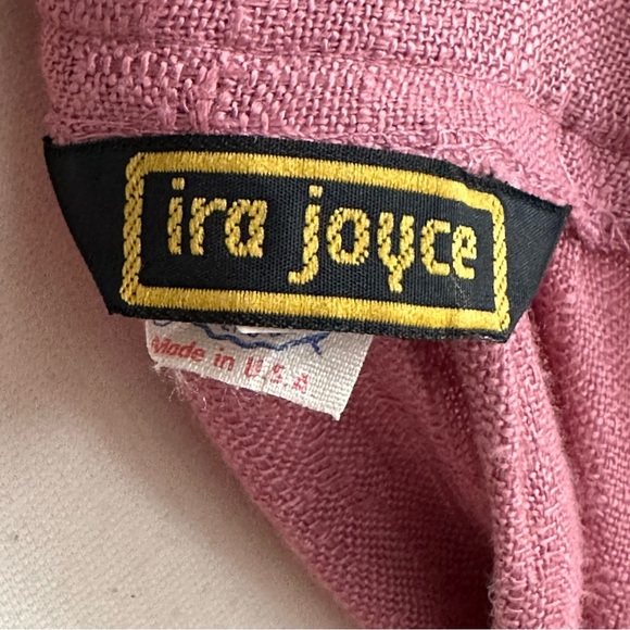 Vintage 80s IRA JOYCE High Waisted Pleated MIDI Skirt Cottagecore Prairie Size M - Picture 9 of 13